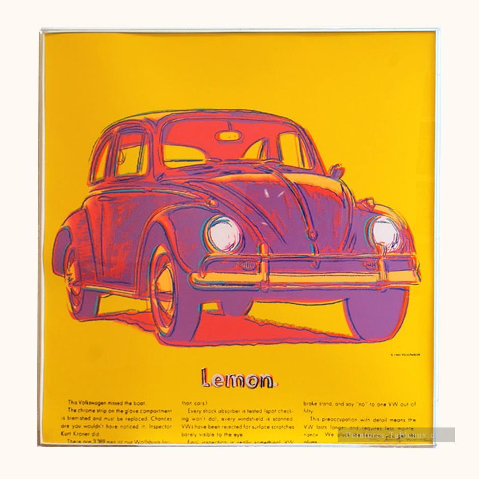 Volkswagen Andy Warhol Pintura al óleo